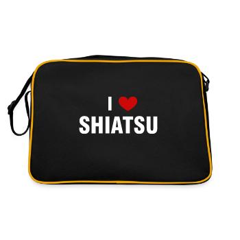 J'ADORE SHIATSU - Sac Retro - noir/or - Dos
