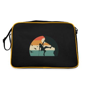 CLIMB escalade grimper roc escalader femme - Sac Retro - noir/or - Dos