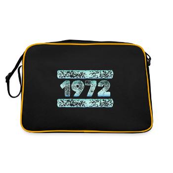 Year 1972 - Retro Bag - black/gold - Back