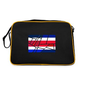 Costa Rica - Retro Bag - black/gold - Back