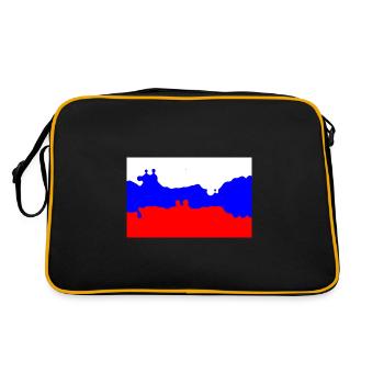 Russie - Sac Retro - noir/or - Dos