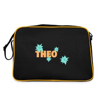 Edelweiss Theo - Retro Bag - black/gold - Back