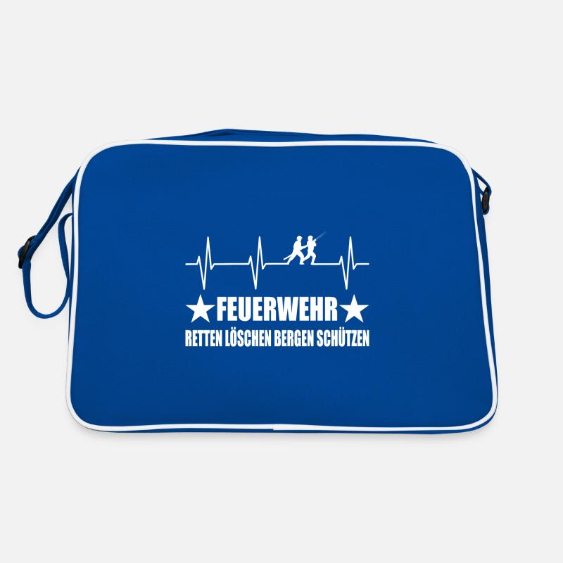 Feuerwehr Retro Tasche