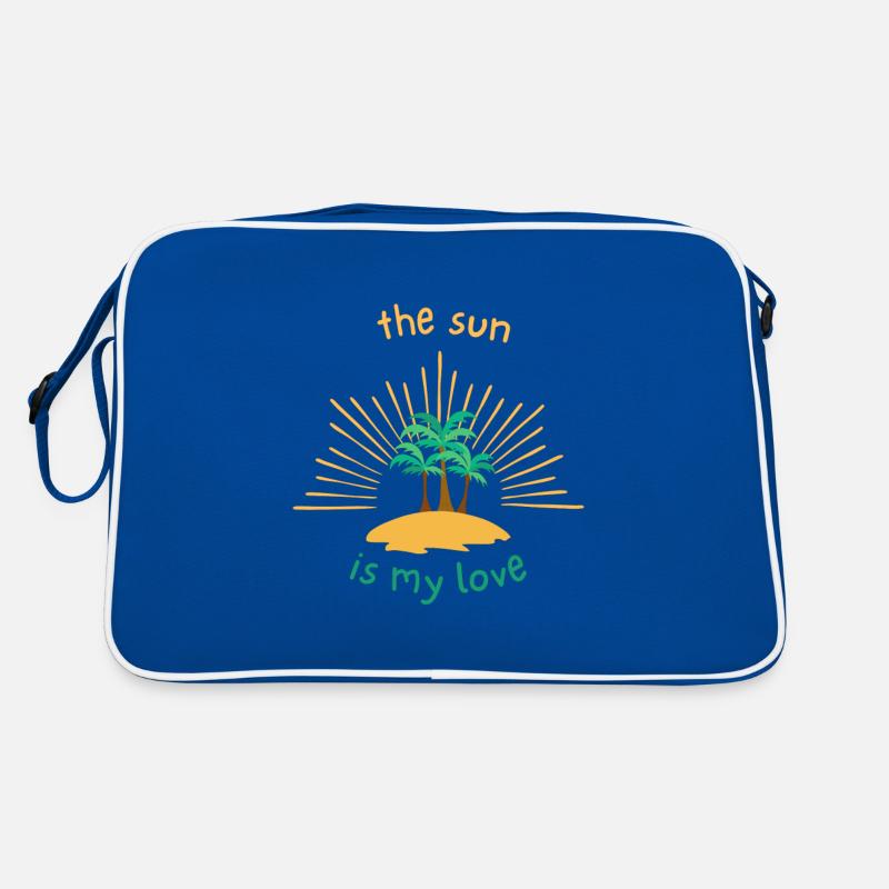 Die Sonne Retro Tasche