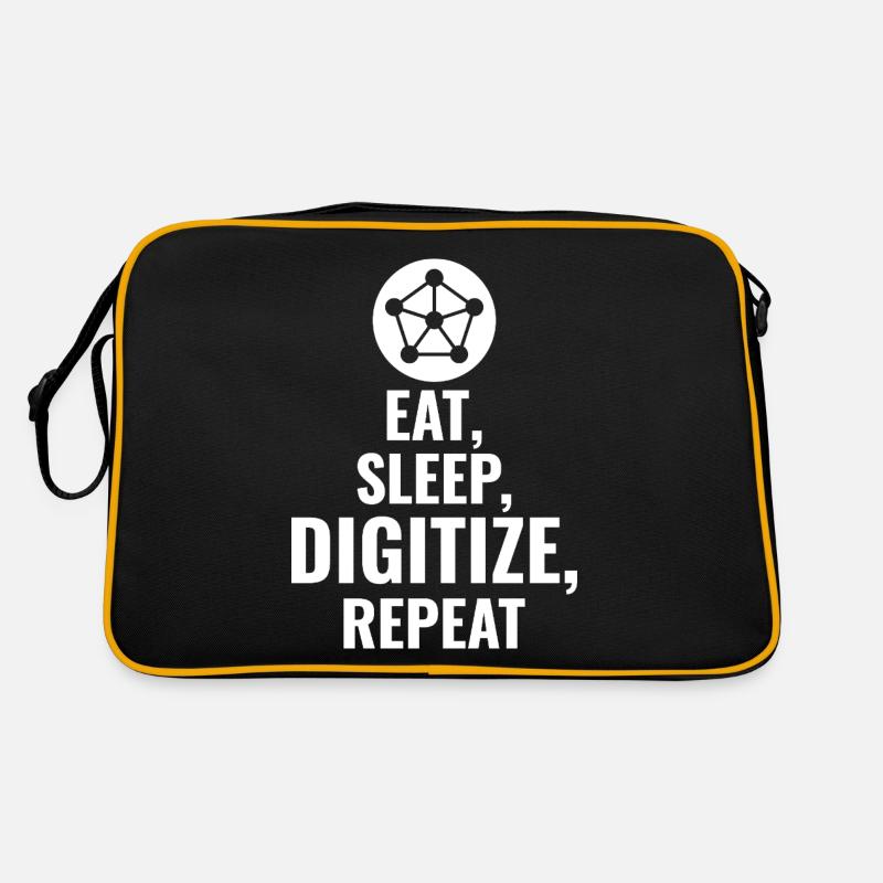 GIS Mapping Data Analysis Spatial Cartography Retro Bag