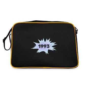 Comic Sprechblase 1993 - Retro Bag - black/gold - Back