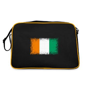 Côte d'Ivoire Côte d Ivoire - Sac Retro - noir/or - Dos