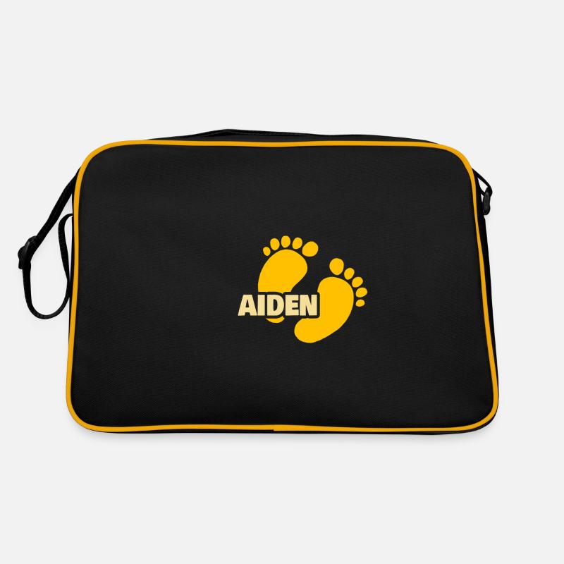 Empreinte bébé naissance Aiden Sac Retro