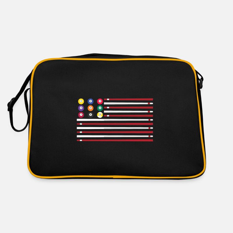 Billiards ball snooker pool pool billiards Retro Bag