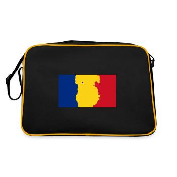 Romania - Retro Bag - black/gold - Back