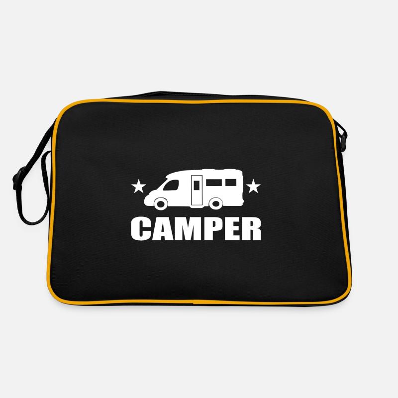 Camping Retro Tasche