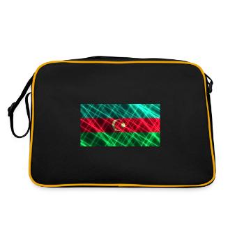 Azerbaijan - Retro Bag - black/gold - Back