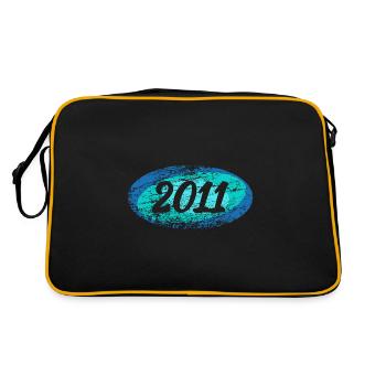 2011 - Sac Retro - noir/or - Dos