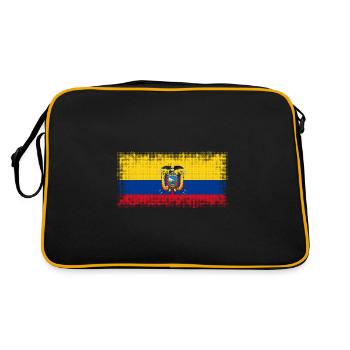 Ecuador - Retro Bag - black/gold - Back
