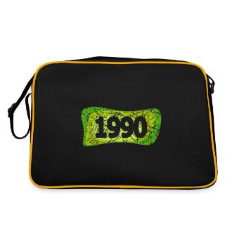 Year 1990 - Retro Bag - black/gold - Back