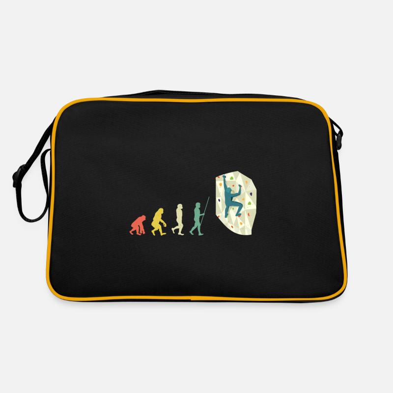 Boulderer Bouldering Evolution Cadeau Sac Retro