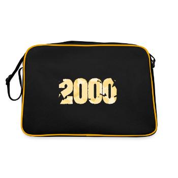 2000 - Retro Bag - black/gold - Back