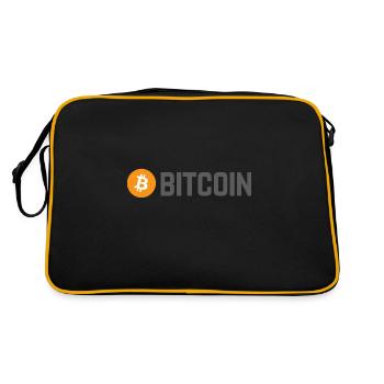 Bitcoin - Sac Retro - noir/or - Dos