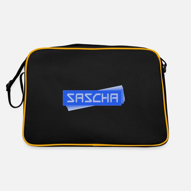 Name tag SASCHA Sascha Retro Bag