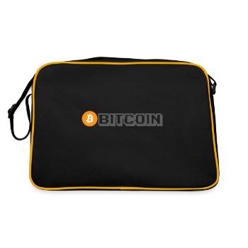 Bitcoin - Sac Retro - noir/or - Dos