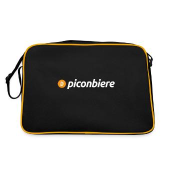 Picon beer - Retro Bag - black/gold - Back