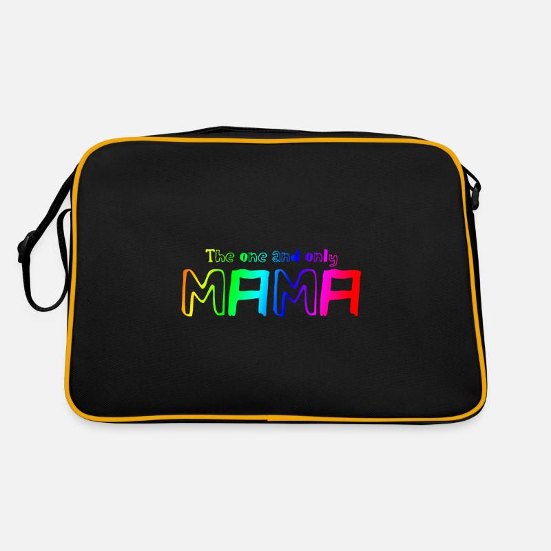 The one and only Mama | Mutter | Mama | Eltern Retro Tasche