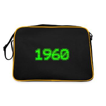 1960 - Retro Bag - black/gold - Back