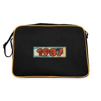 1987 figure - Retro Bag - black/gold - Back