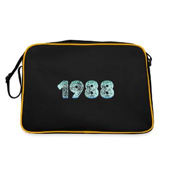 Eiskalt Ice Cold 1988 - Sac Retro - noir/or - Dos