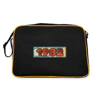Year 1982 - Retro Bag - black/gold - Back