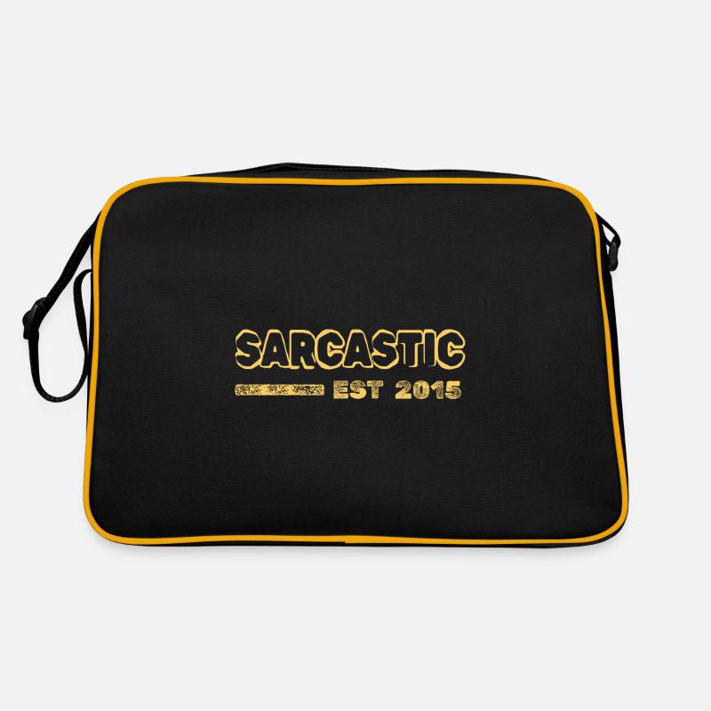 Sarkastisk 2015 Retro taske