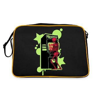 Salut-score - Sac Retro - noir/or - Dos