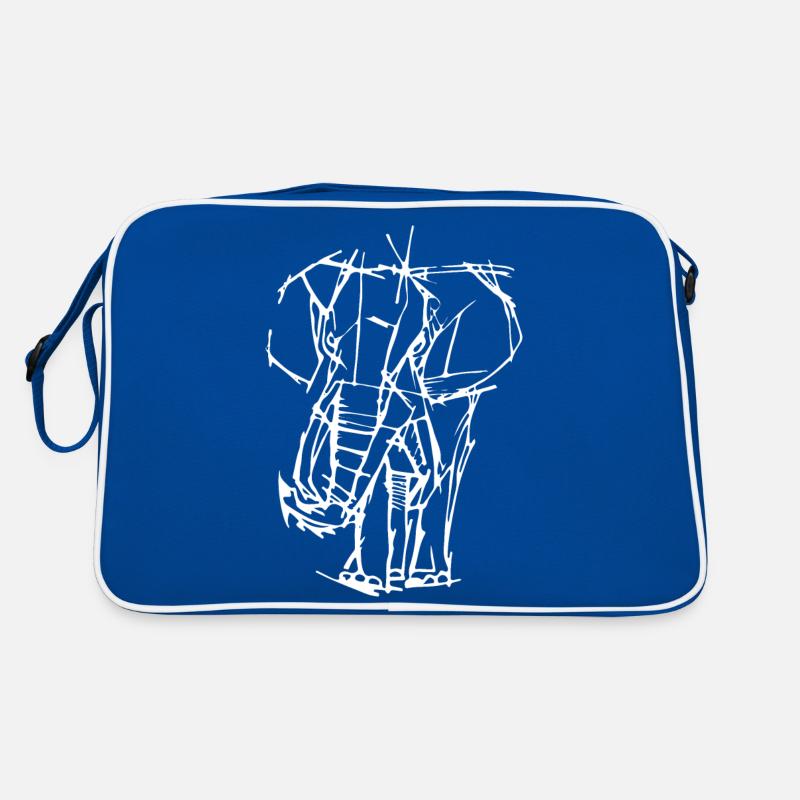Elefant Retro Tasche