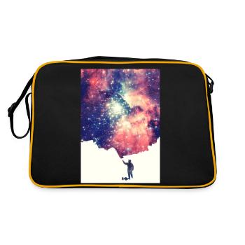 Painting the universe - Handycase - Sac Retro - noir/or - Dos
