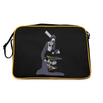 microscope - Retro Bag - black/gold - Back