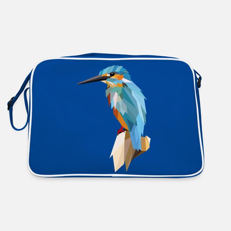Eisvogel Polygon Retro Tasche