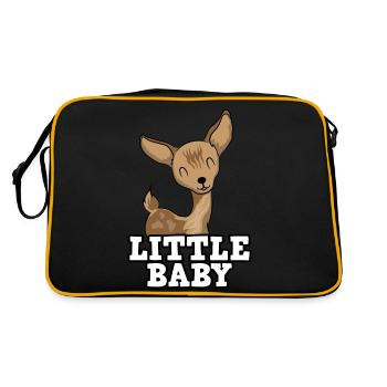 BAMBI BABY by The Manzanita´s - Retro Bag - black/gold - Back