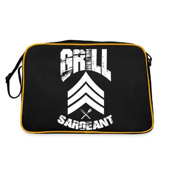 Grill Sergeant - Barbecue King BBQ Nature Grilling - Retro Bag - black/gold - Back