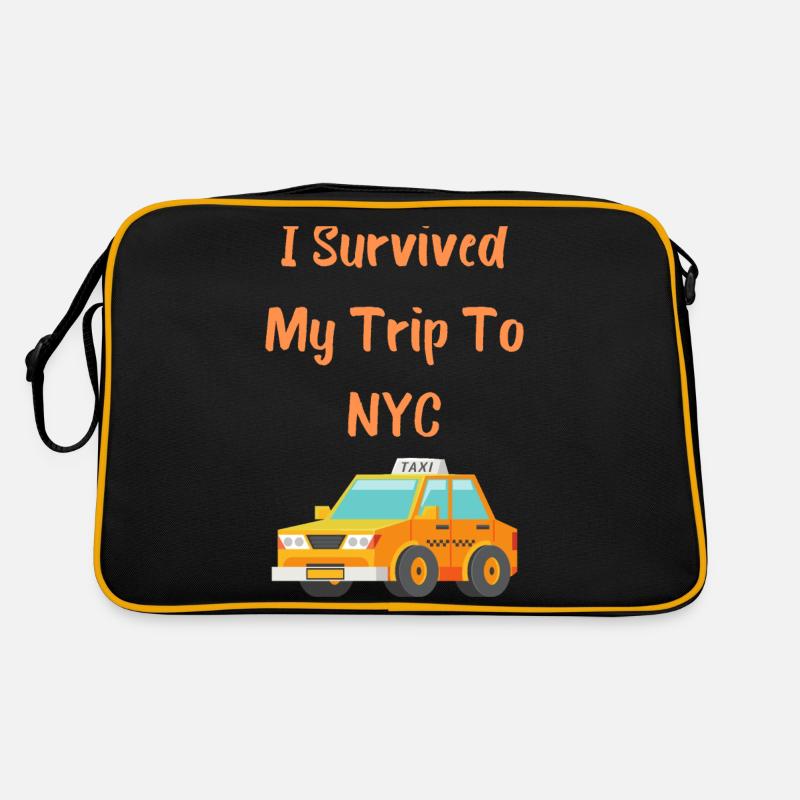 I Survived My Trip To NYC Retro Bag