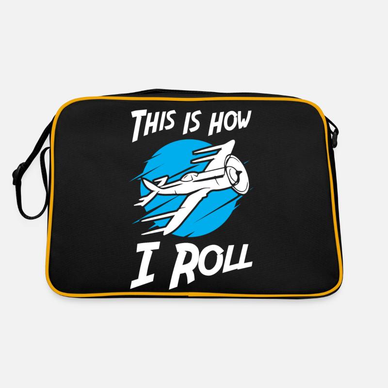 This is How I Roll Airline Flying Retro Tasche