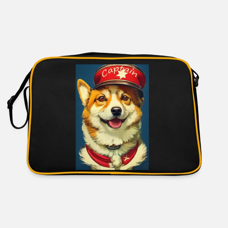 Capitaine Corgi Sac Retro