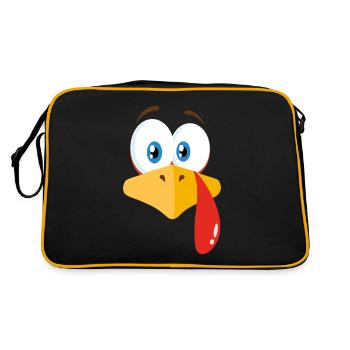 Turkey Thanksgiving Costume - Retro Bag - black/gold - Back