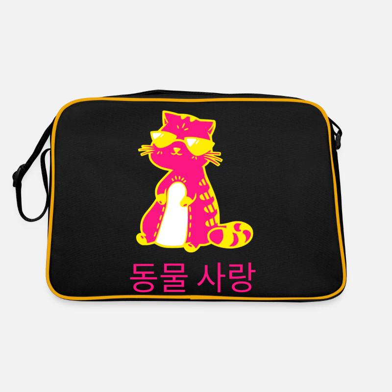 Coole Katze Retro Tasche