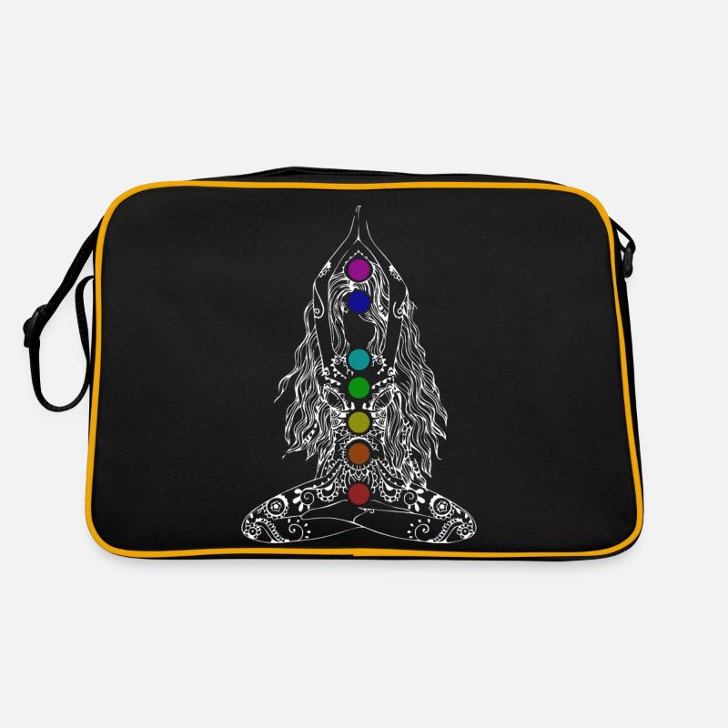 Chakra - Sac Retro - noir/or