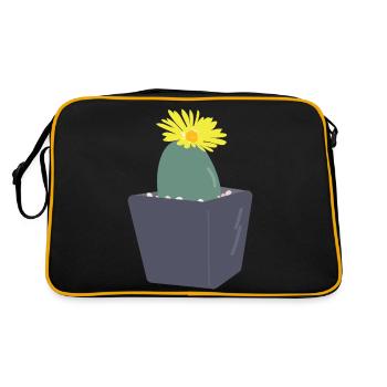Fleurs de Lithops3 - Sac Retro - noir/or - Dos