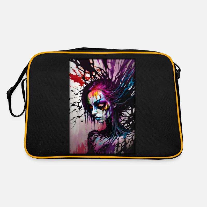Porträt eines Traums Retro Tasche