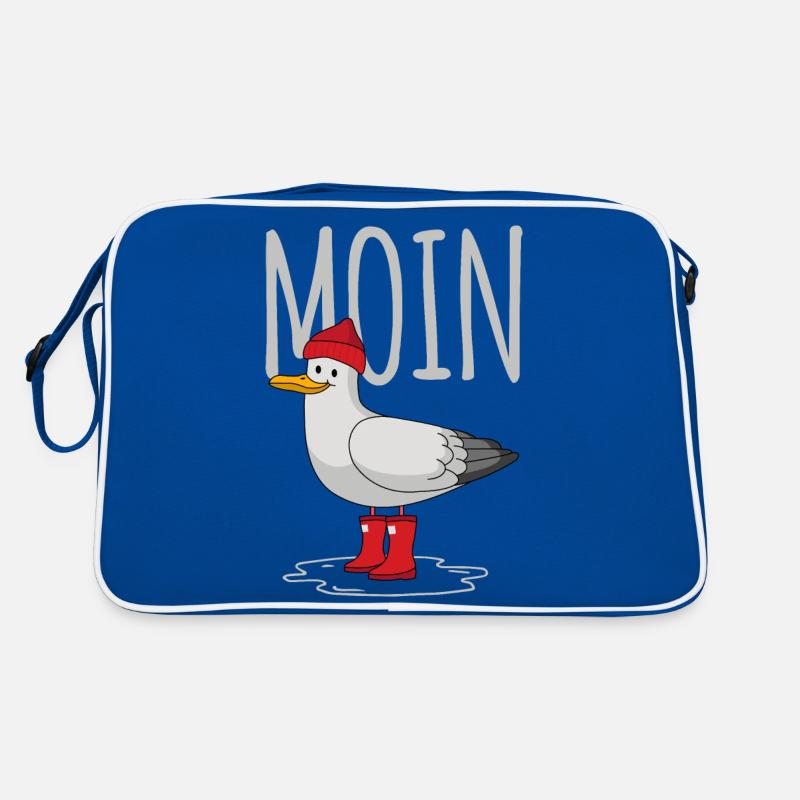 Moin Möwe Retro Tasche