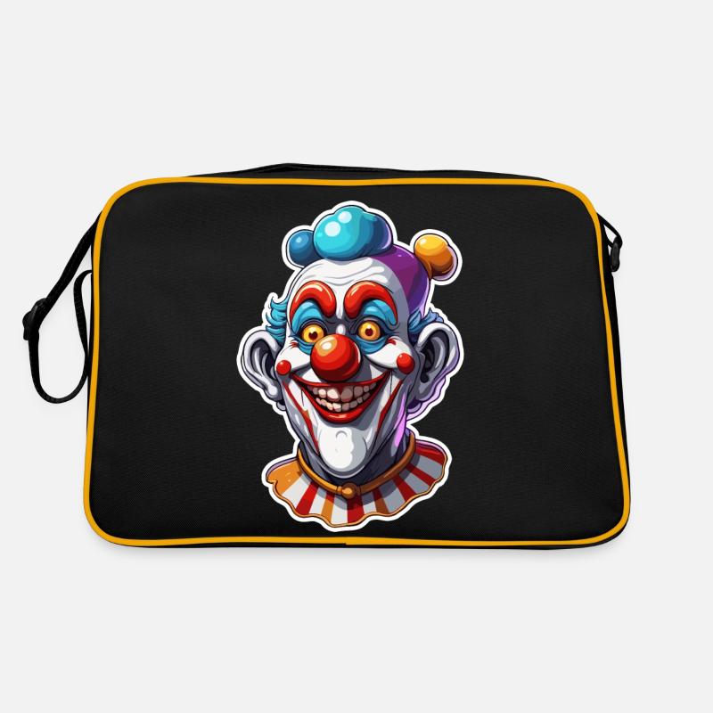 Clown / Circus / Carnival / Carnival / Playful Retro Bag