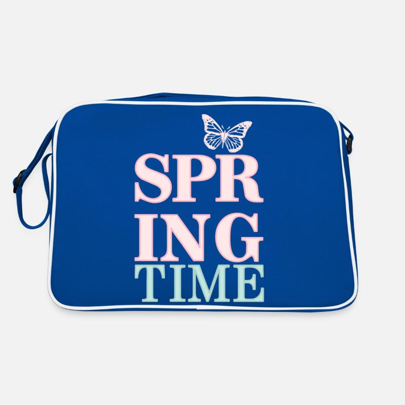 Spring Time - Der Frühling ist da! Retro Tasche