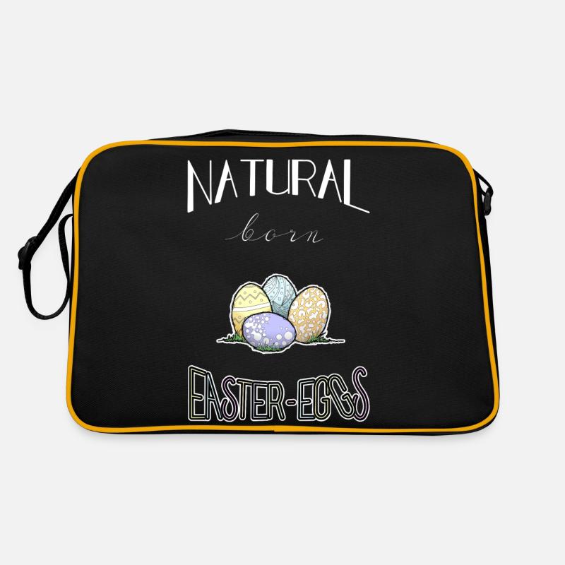 Natural born Easter Eggs for Easter Retro Bag